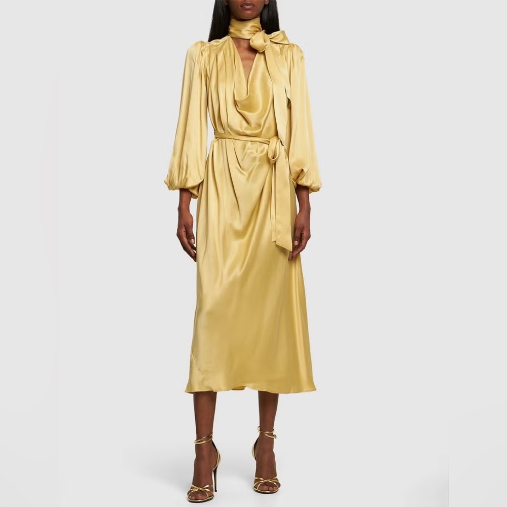 Zimmermann silk billow dress